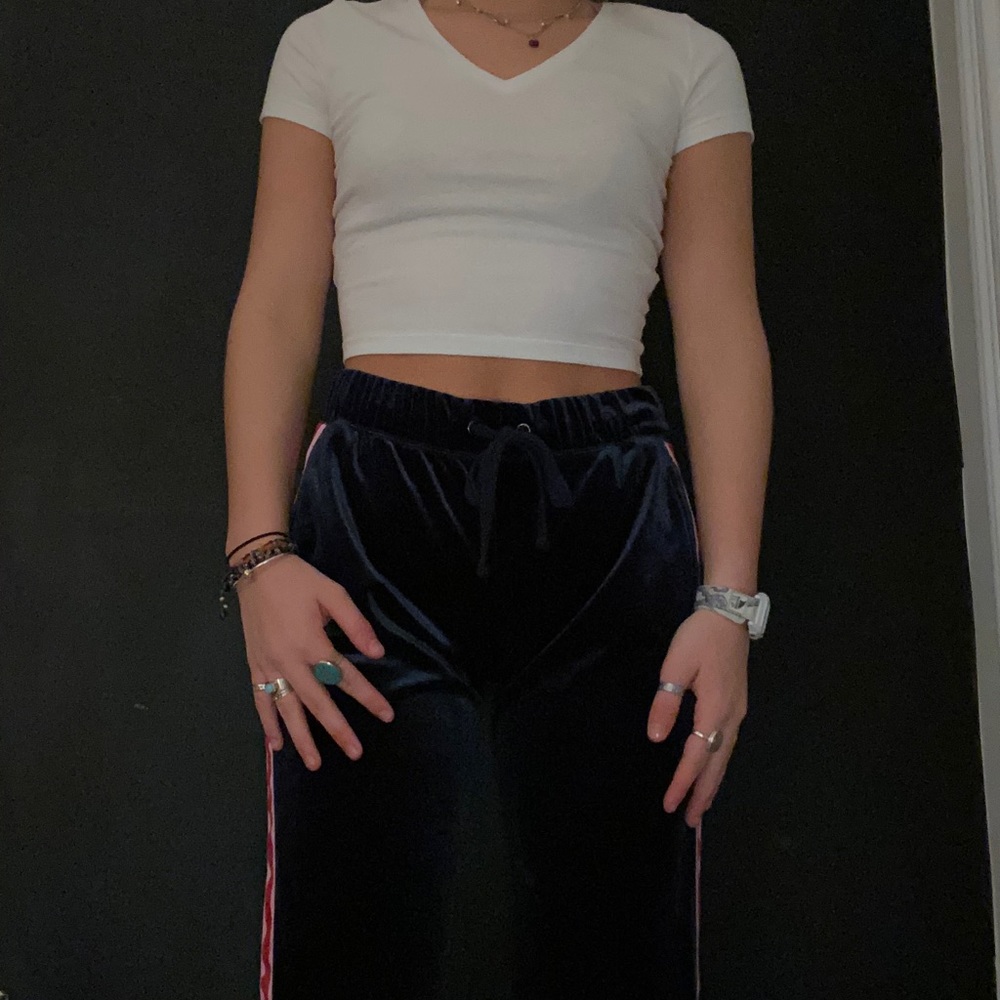 Abercrombie and Fitch blue joggers size small